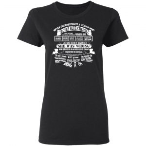 Never Underestimate A Woman Who Loves Blue Cheese And Was Born In November Shirt 17