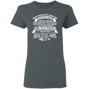 Never Underestimate A Woman Who Loves Blue Cheese And Was Born In November Shirt 18