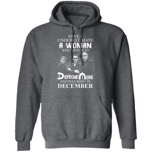 A Woman Who Listens To Depeche Mode And Was Born In December Shirt - Image 12