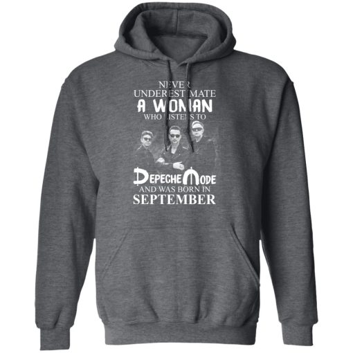 A Woman Who Listens To Depeche Mode And Was Born In September Shirt 12