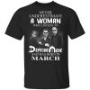 A Woman Who Listens To Depeche Mode And Was Born In April Shirt Depeche Mode