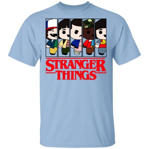 Stranger Things Cartoon Pattern Shirt 1