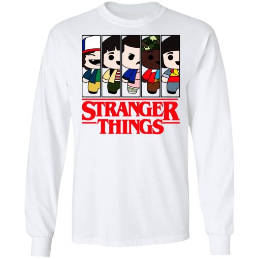 Stranger Things Cartoon Pattern Shirt 3