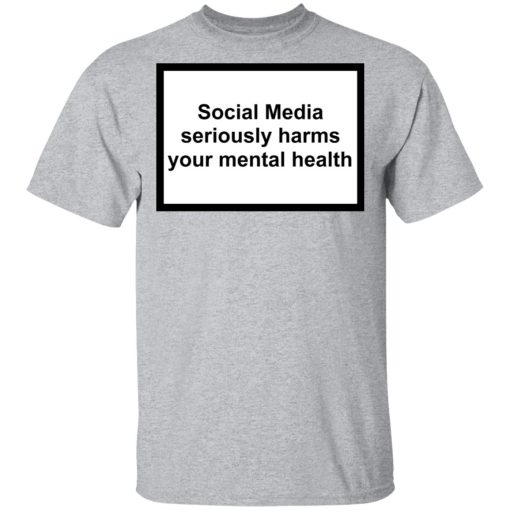 Social Media Seriously Harms Your Mental Health Phone Case Shirt - Image 3