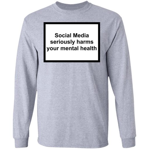 Social Media Seriously Harms Your Mental Health Phone Case Shirt - Image 7