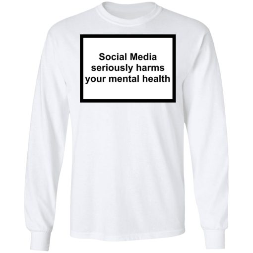 Social Media Seriously Harms Your Mental Health Phone Case Shirt - Image 8