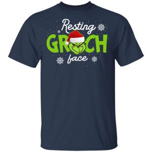 The Grinch Resting Grinch Face Shirt 15