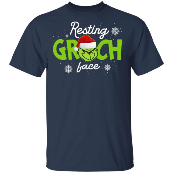 The Grinch Resting Grinch Face Shirt 3