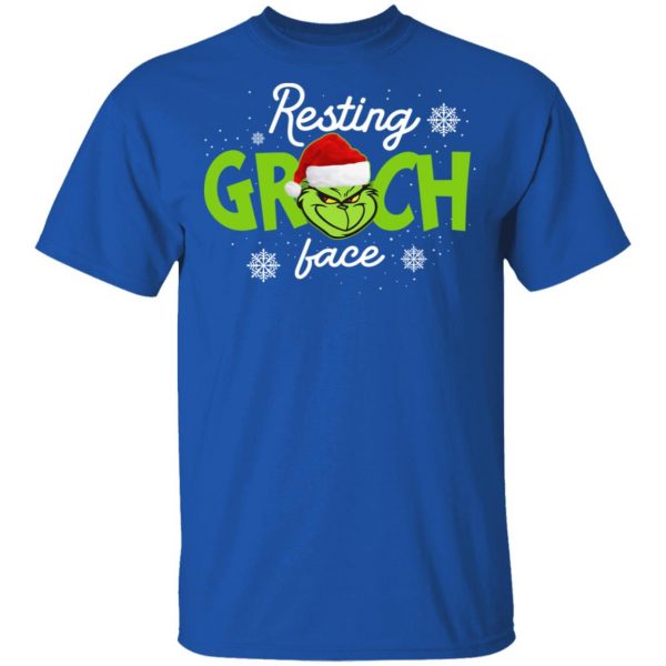 The Grinch Resting Grinch Face Shirt 4
