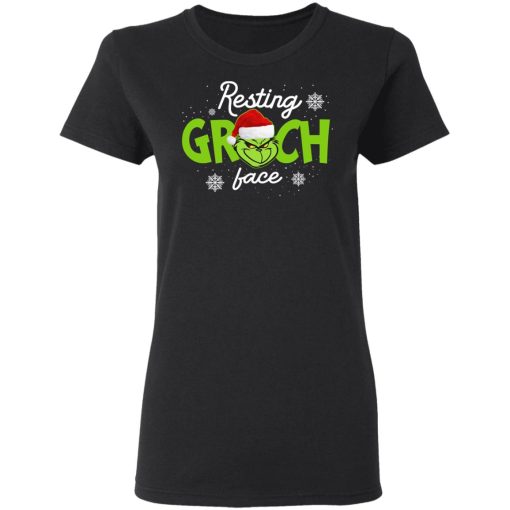 The Grinch Resting Grinch Face Shirt 2