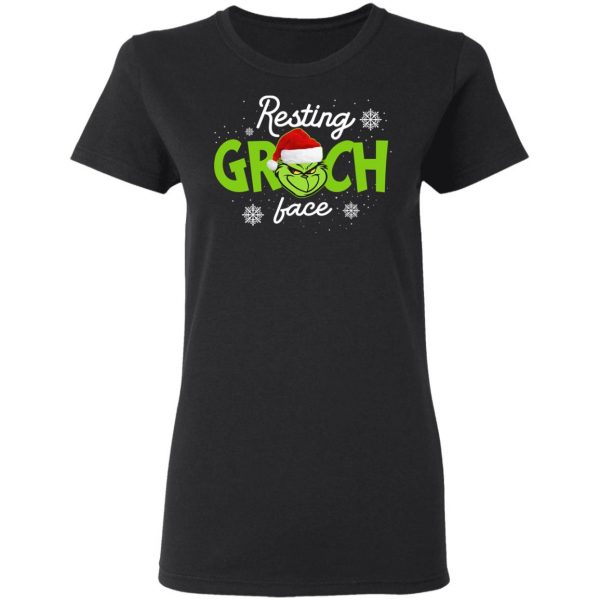 The Grinch Resting Grinch Face Shirt 5