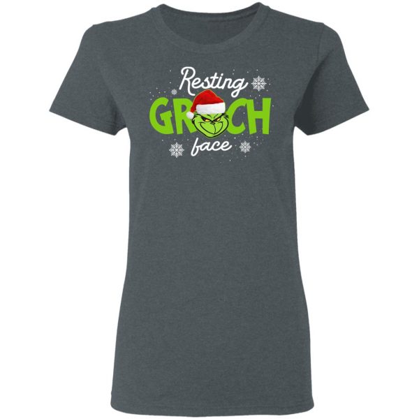 The Grinch Resting Grinch Face Shirt 6