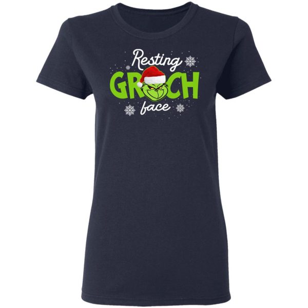 The Grinch Resting Grinch Face Shirt 7