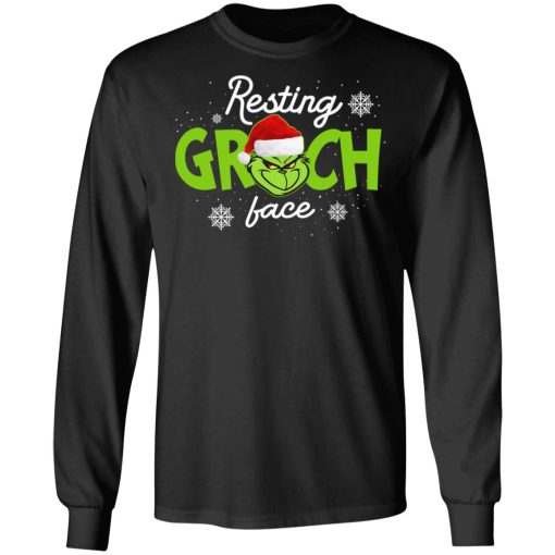 The Grinch Resting Grinch Face Shirt 3