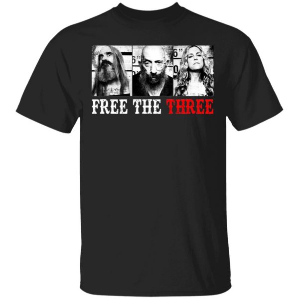 Rob Zombie Free The Three Shirt 1