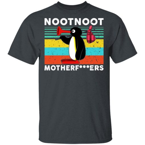 Pingu Noot Noot Motherfuckers Vintage Shirt - Image 2