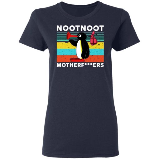 Pingu Noot Noot Motherfuckers Vintage Shirt - Image 7