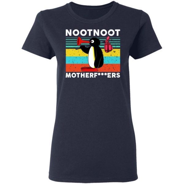 Pingu Noot Noot Motherfuckers Vintage Shirt 7