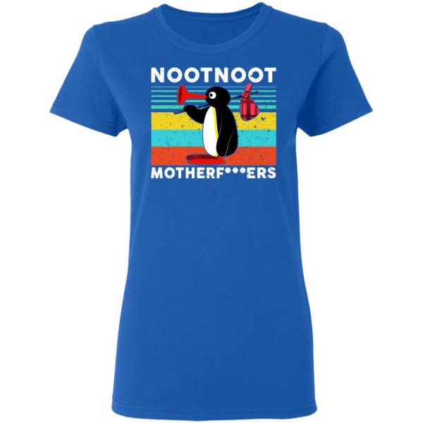 Pingu Noot Noot Motherfuckers Vintage Shirt 8