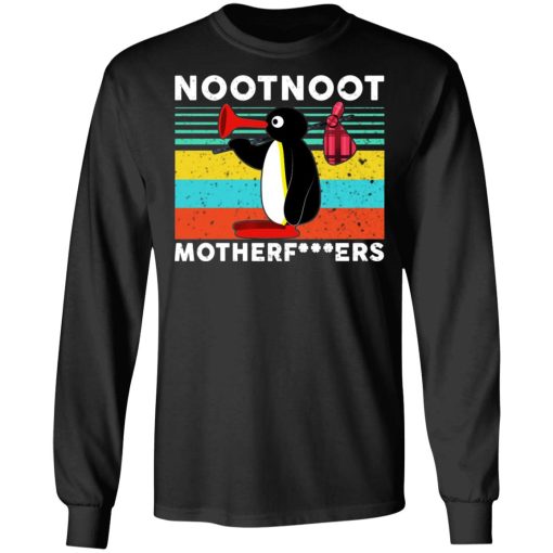 Pingu Noot Noot Motherfuckers Vintage Shirt - Image 9