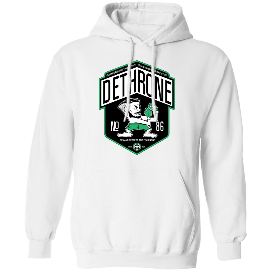 Conor mcgregor dethrone outlet shirt