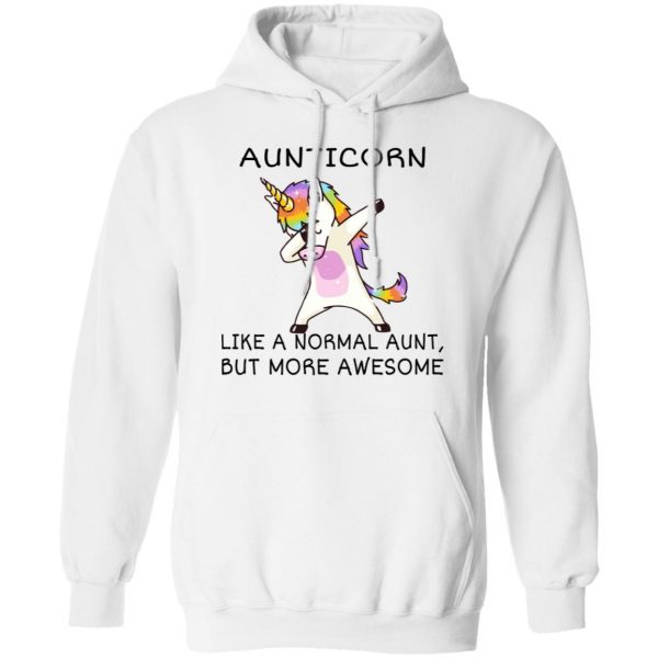 Aunticorn Like A Normal Aunt But More Awesome Shirt 11