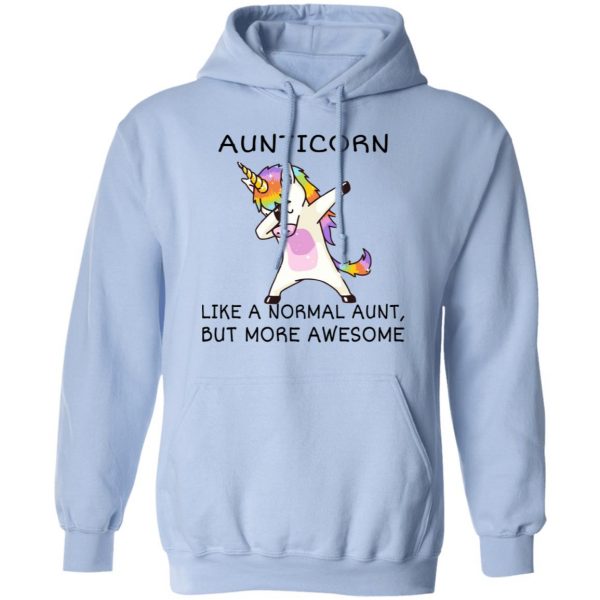 Aunticorn Like A Normal Aunt But More Awesome Shirt 12
