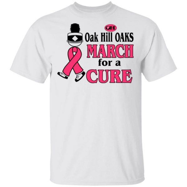 Oak Hill Oaks March For A Cure Shirt 2