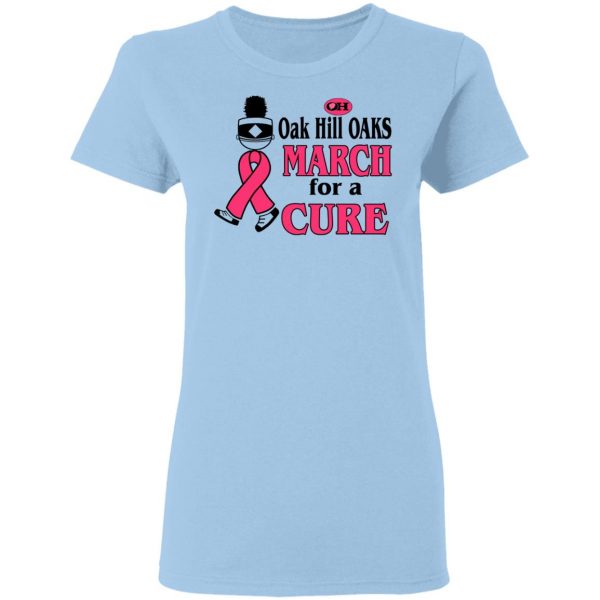 Oak Hill Oaks March For A Cure Shirt 4