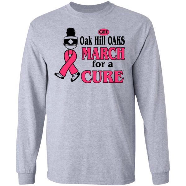 Oak Hill Oaks March For A Cure Shirt 7