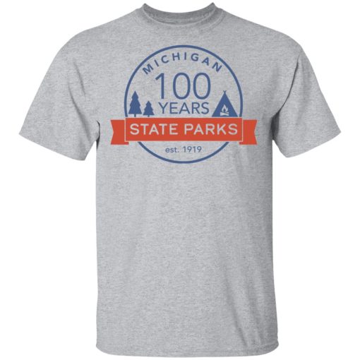 Michigan State Parks Centennial Shirt 3