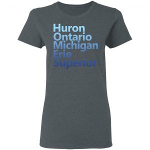 Huron Ontario Michigan Erie Superior Homes Shirt 18