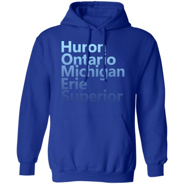 Huron Ontario Michigan Erie Superior Homes Shirt 13