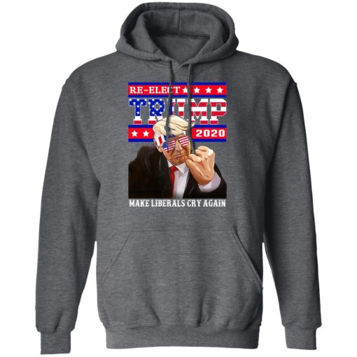 Re-elect Trump 2020 Make Liberals Cry Again Shirt 12