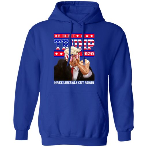 Re-elect Trump 2020 Make Liberals Cry Again Shirt - Image 13