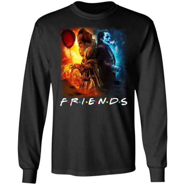 Joker And Pennywise Friends Shirt 9