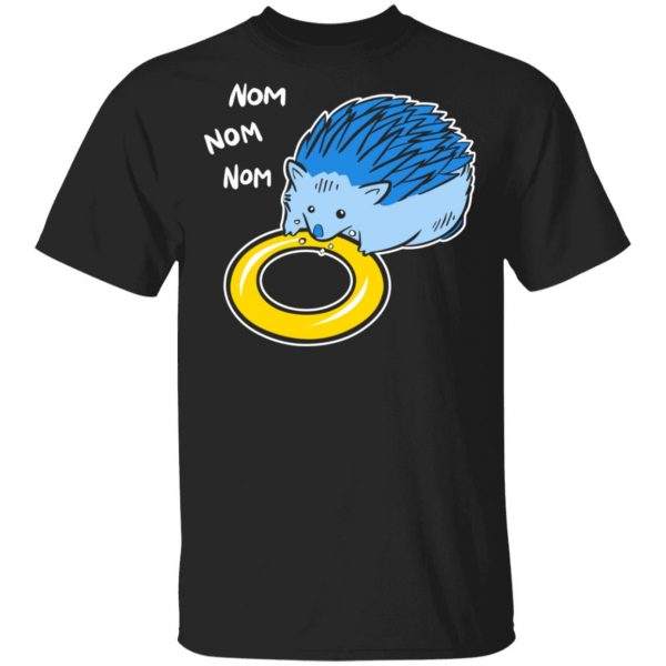 Hungry Blue Hedgehog Shirt 1