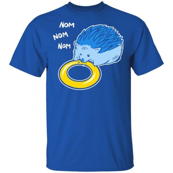 Hungry Blue Hedgehog Shirt 4