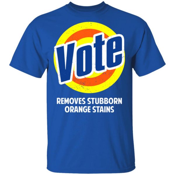 Vote Removes Stubborn Orange Stains Shirt 4