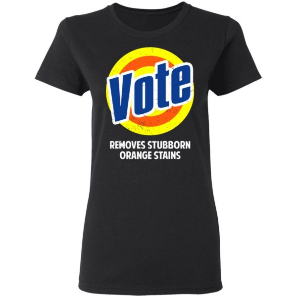 Vote Removes Stubborn Orange Stains Shirt 5