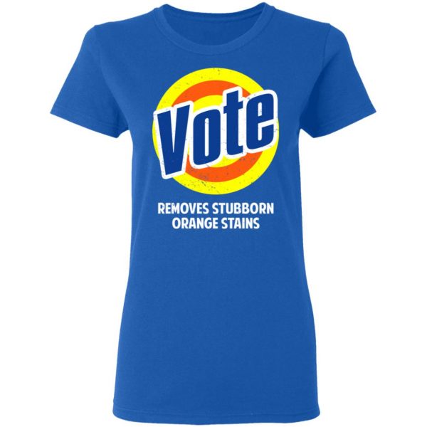 Vote Removes Stubborn Orange Stains Shirt 8