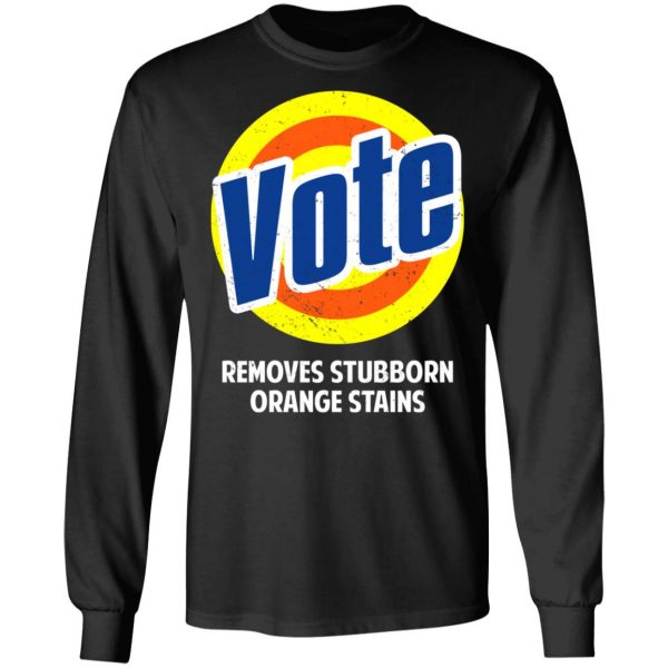 Vote Removes Stubborn Orange Stains Shirt 9