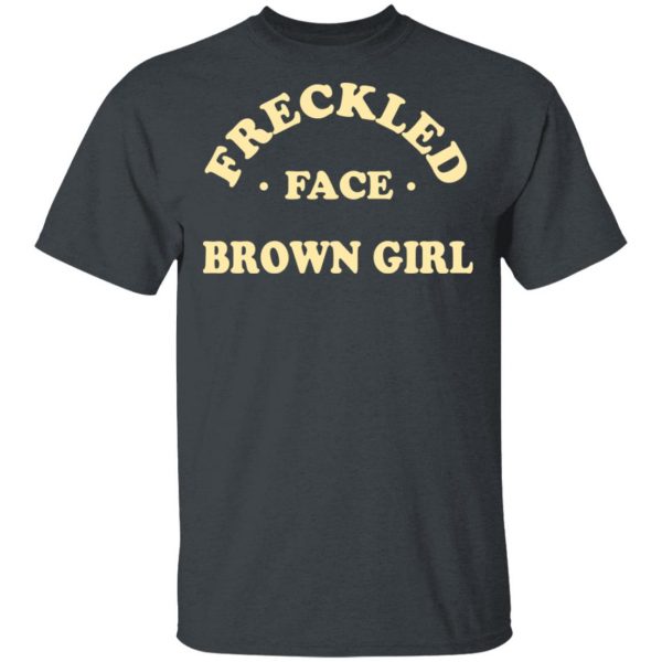 Freckled Face Brown Girl Shirt 2