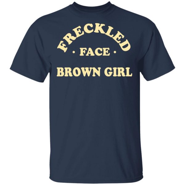 Freckled Face Brown Girl Shirt 3