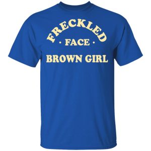 Freckled Face Brown Girl Shirt 3