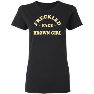 Freckled Face Brown Girl Shirt 17