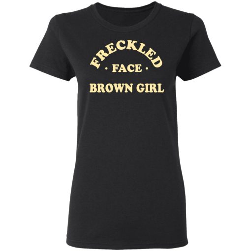 Freckled Face Brown Girl Shirt - Image 5