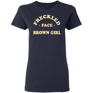 Freckled Face Brown Girl Shirt 19