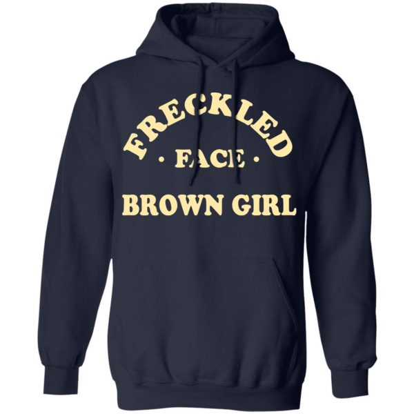 Freckled Face Brown Girl Shirt 11