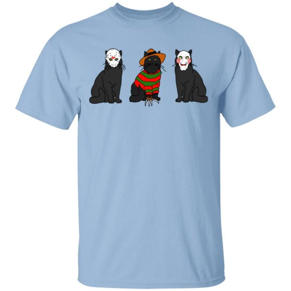 Funny Cat Shirt Parody Horror Movie Shirt Black Cat Gifts Shirt 1